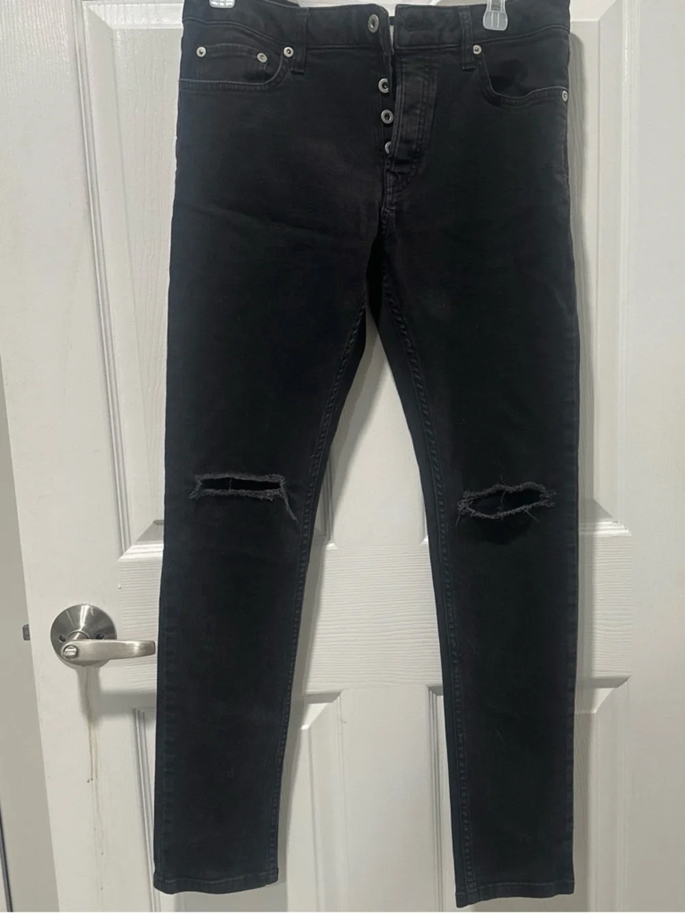 Topman Stretch Skinny Jeans
